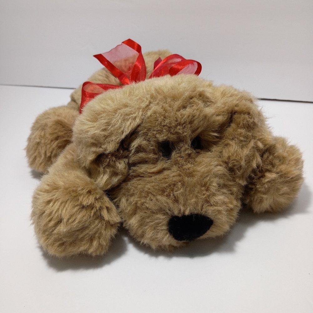 Show Your Love w/Valentino 10" Plush Stuffed Puppy Adorable & Giftable